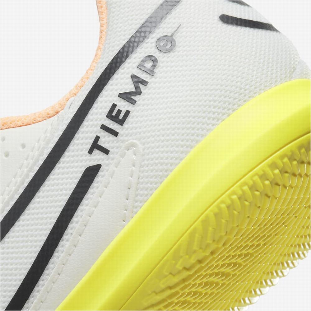 Nike Jr. Tiempo Legend 9 Club IC Gyerek Focicipő Bézs Narancssárga Sárga | NI6025-T70