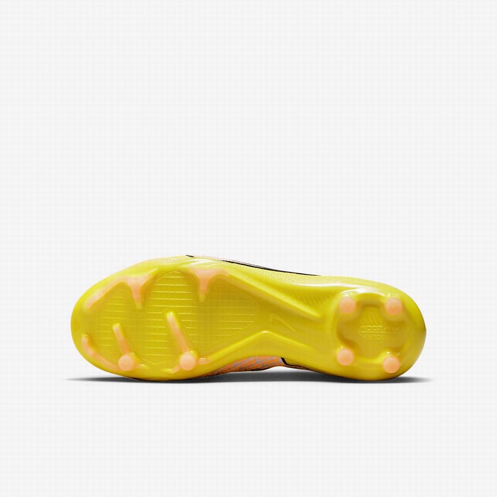 Nike Jr. Zoom Mercurial Superfly 9 Pro FG Firm-Ground Gyerek Focicipő Sárga Narancssárga | NI8254-A75