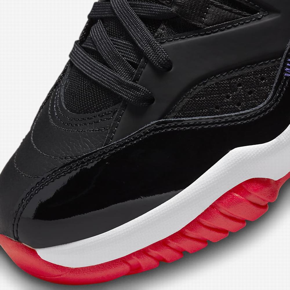 Nike Jumpman Two Trey Férfi Jordan Cipő Fekete Sötétfehér Piros | NI5839-M79