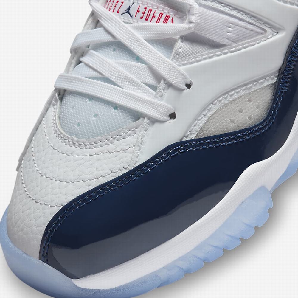 Nike Jumpman Two Trey Gyerek Utcai Cipő Fehér Piros Sötétkék | NI4507-T30