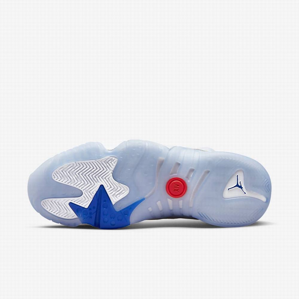 Nike Jumpman Two Trey PSG Férfi Jordan Cipő Fehér Világos Piros Királykék | NI8629-J34