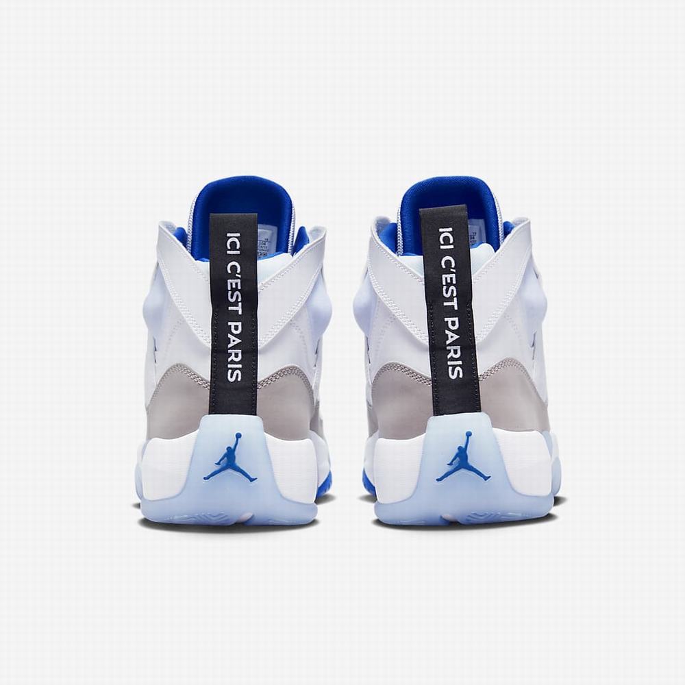Nike Jumpman Two Trey PSG Férfi Jordan Cipő Fehér Világos Piros Királykék | NI8629-J34