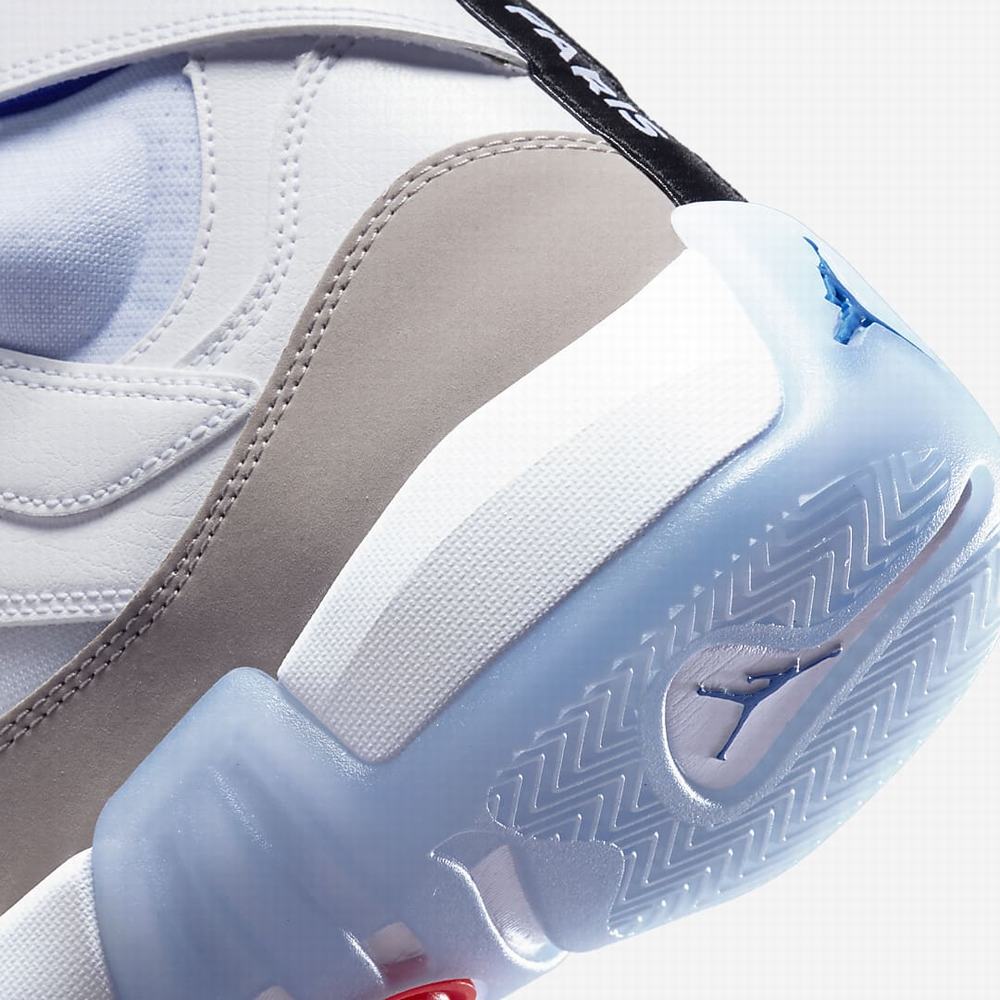 Nike Jumpman Two Trey PSG Férfi Jordan Cipő Fehér Világos Piros Királykék | NI8629-J34