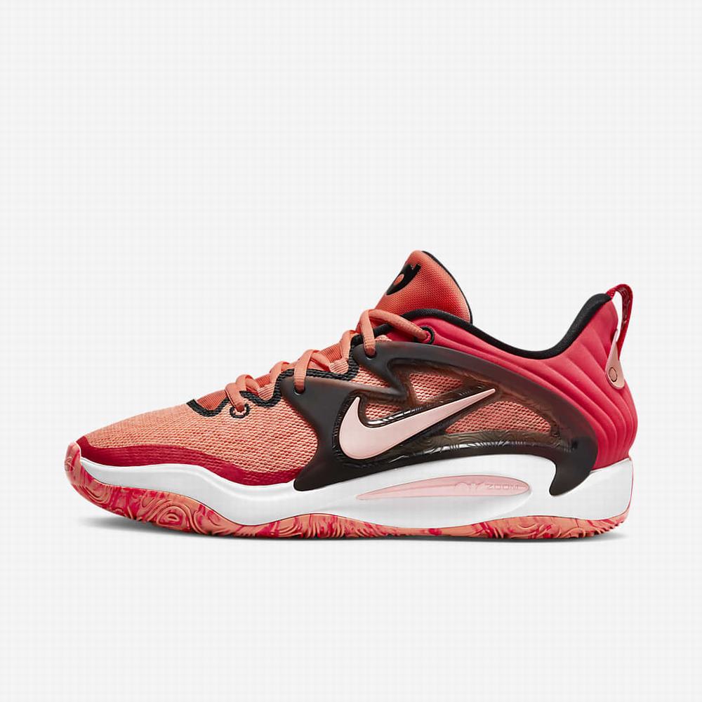 Nike KD15 Community “Napheesa Collier” Női Kosárlabda Cipő Fekete Világos Piros Királykék | NI0952-C71