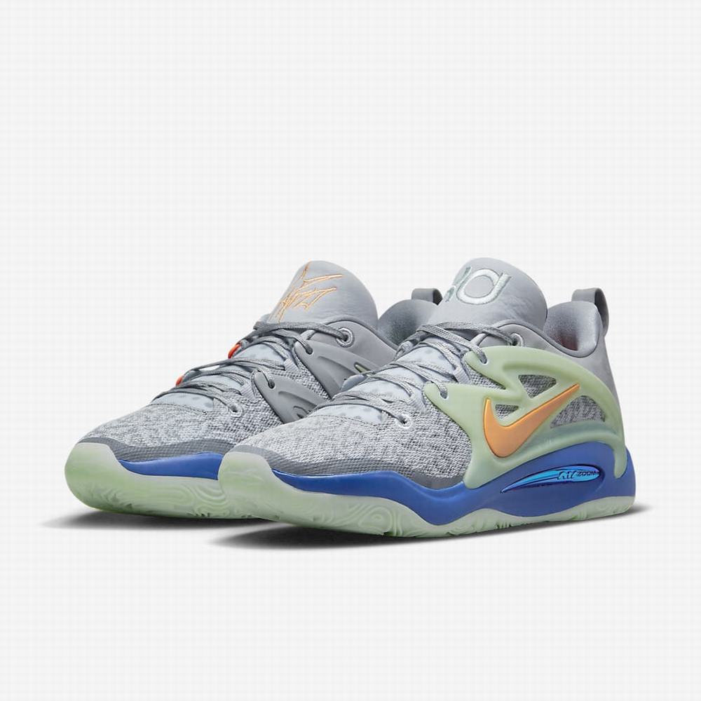 Nike KD15 Férfi Kosárlabda Cipő Színes | NI0256-P43
