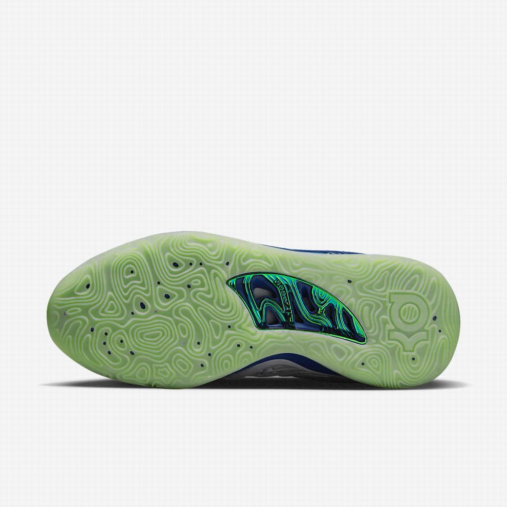 Nike KD15 Női Kosárlabda Cipő Fekete Kék | NI8564-Z42