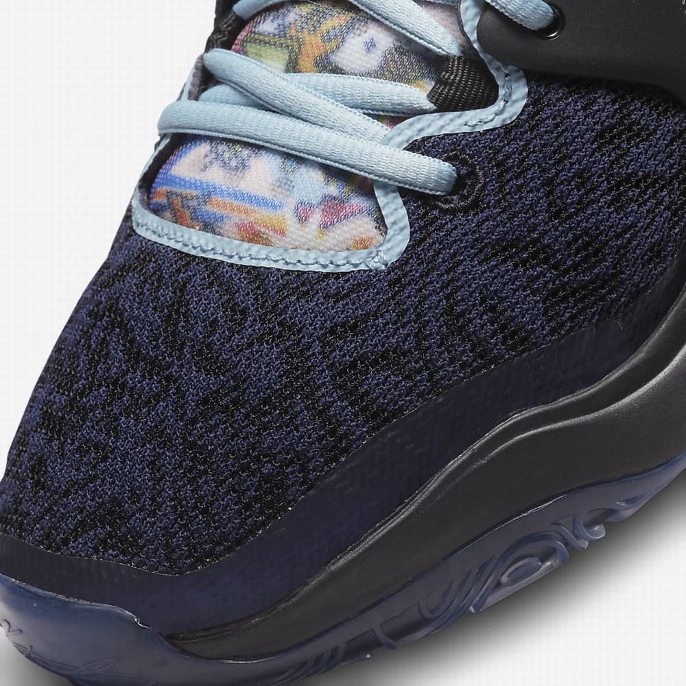 Nike KD15 Női Kosárlabda Cipő Királykék Krém Lila Kék | NI7983-X45