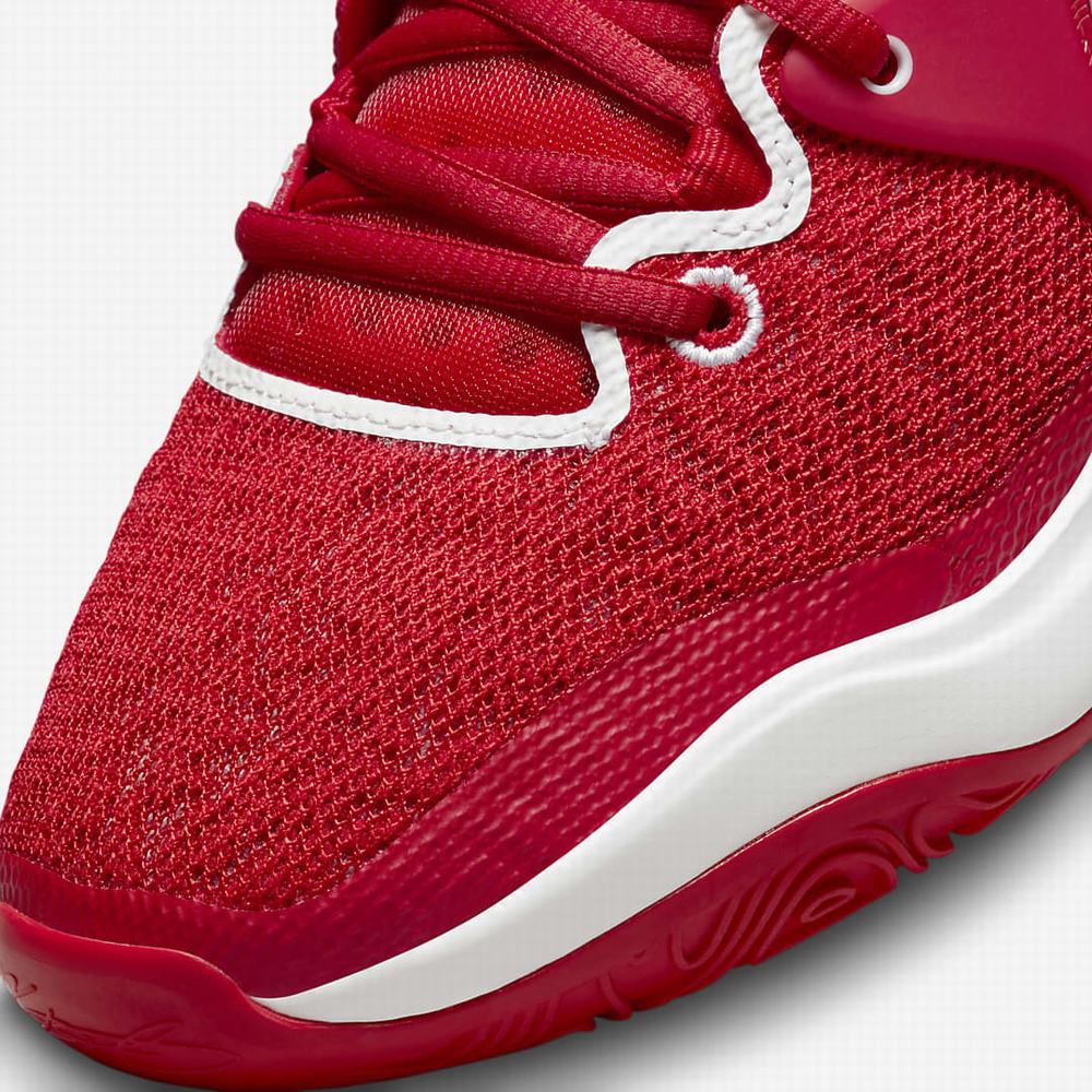 Nike KD15 (Team) Női Kosárlabda Cipő Piros Fehér | NI3528-A06