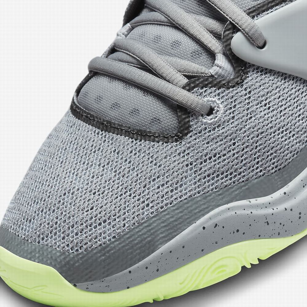 Nike KD15 (Team) Női Kosárlabda Cipő Szürke Szürke Fehér | NI0495-F36