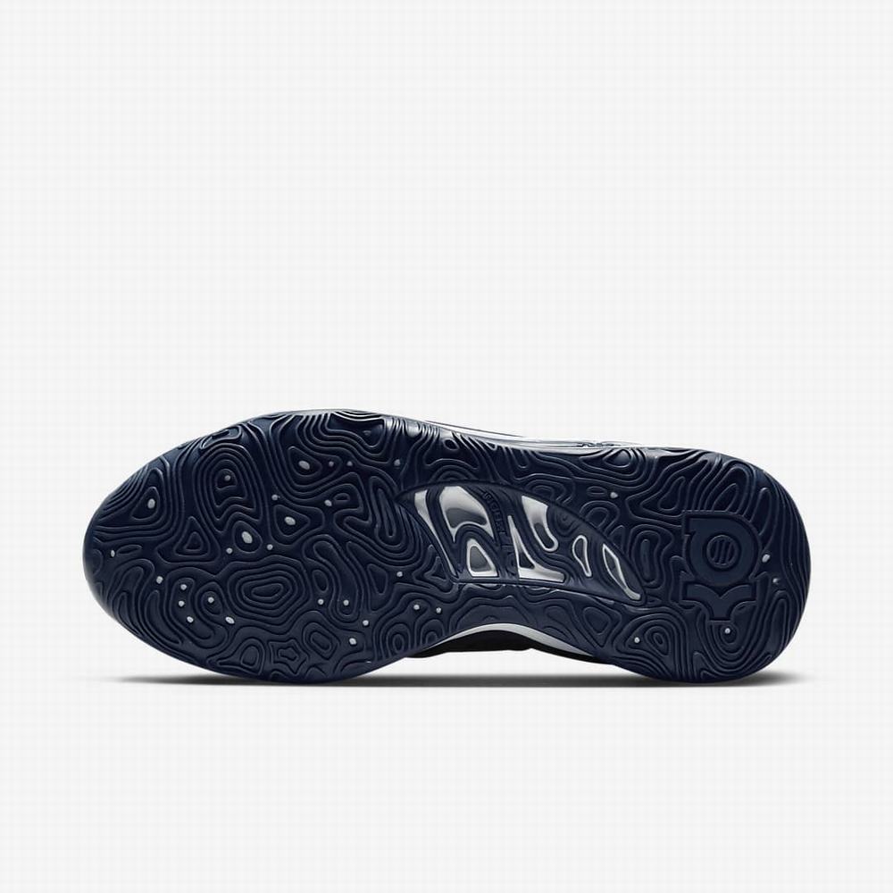 Nike KD15 (Team) Női Kosárlabda Cipő Sötétkék Fehér | NI5827-S01