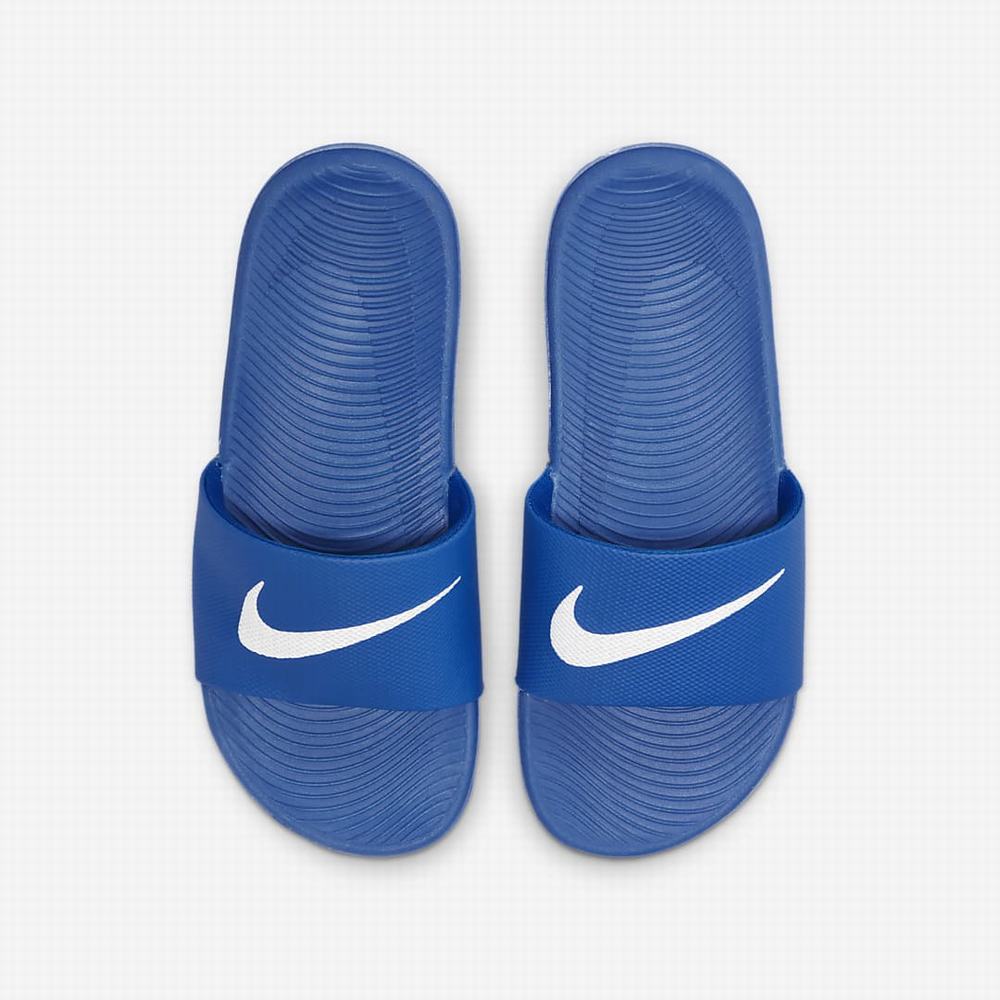 Nike Kawa Gyerek Papucs Fehér | NI2918-Y71