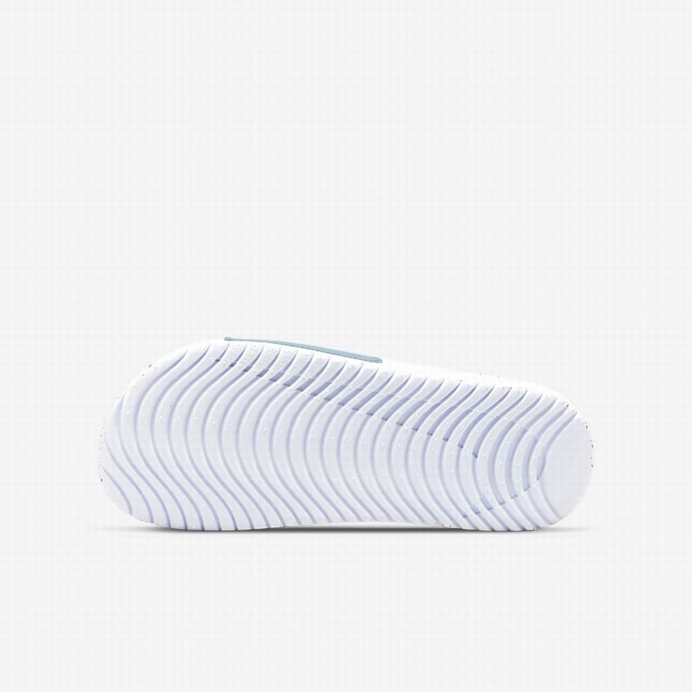 Nike Kawa SE Gyerek Papucs Kék Fehér Piros | NI9327-M81