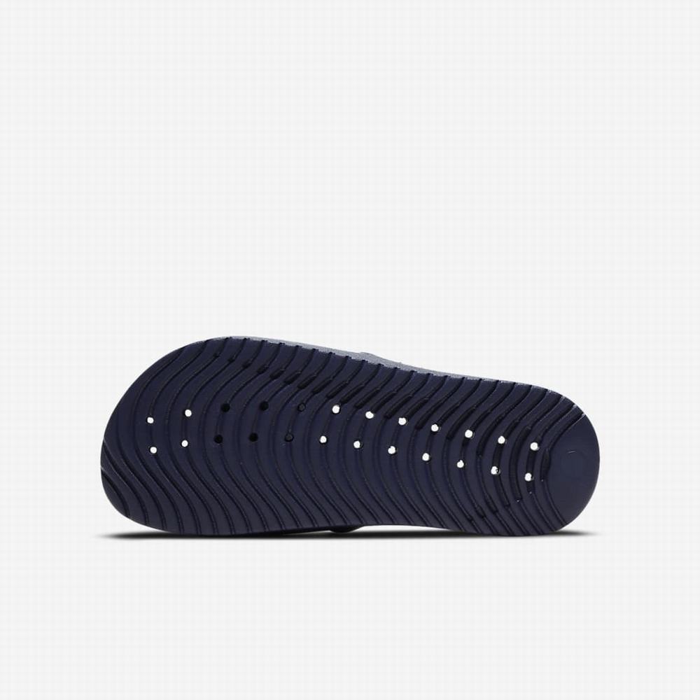 Nike Kawa Shower Gyerek Papucs Sötétkék Kék | NI9817-C37