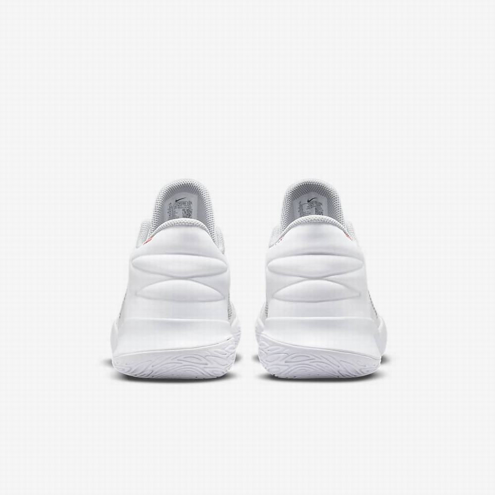 Nike Kyrie Flytrap 5 Férfi Kosárlabda Cipő Fehér Piros Fekete Szürke | NI5816-Z16