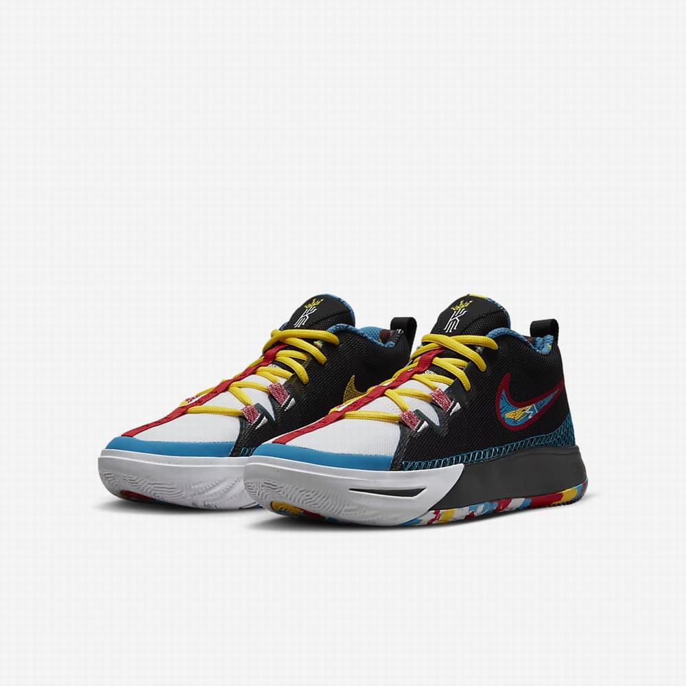 Nike Kyrie Flytrap 6 SE Gyerek Kosárlabda Cipő Fehér Narancssárga Fekete | NI9086-X73