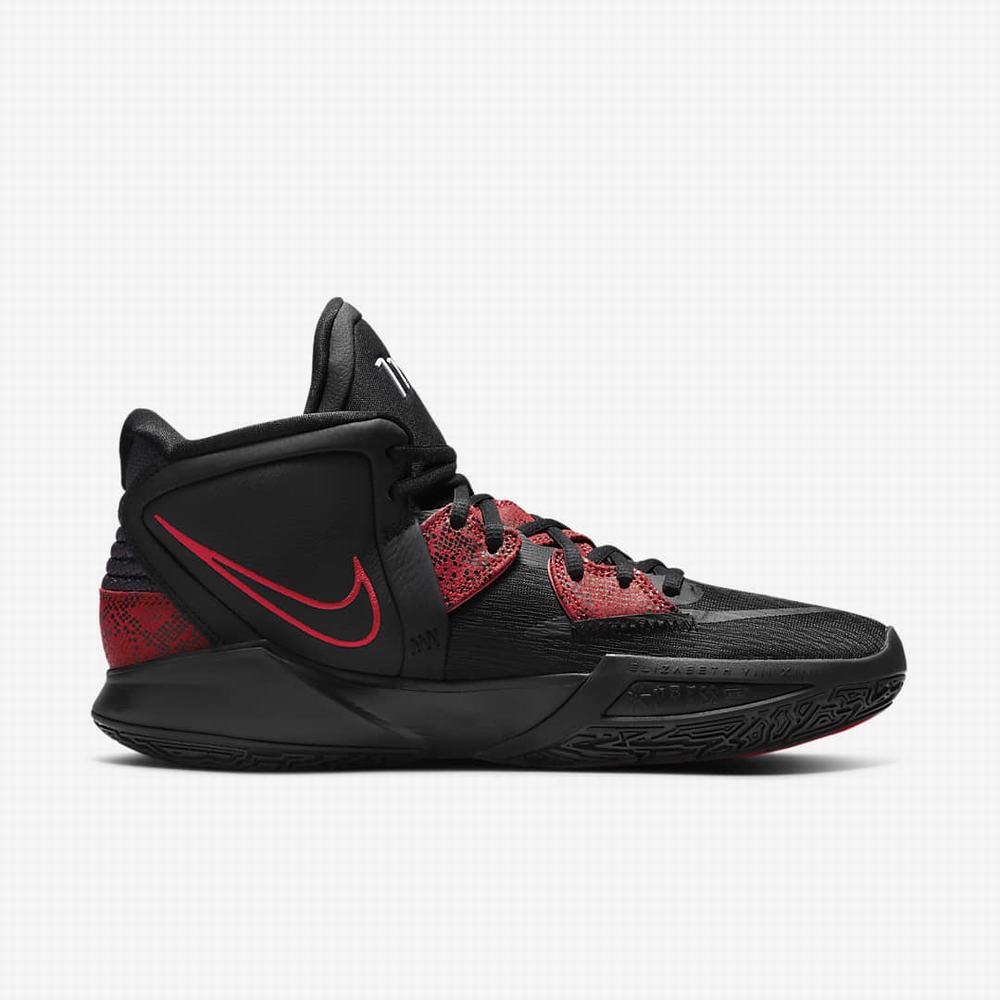 Nike Kyrie Infinity Férfi Kosárlabda Cipő Fekete Piros Sötétszürke Fekete | NI4273-S80