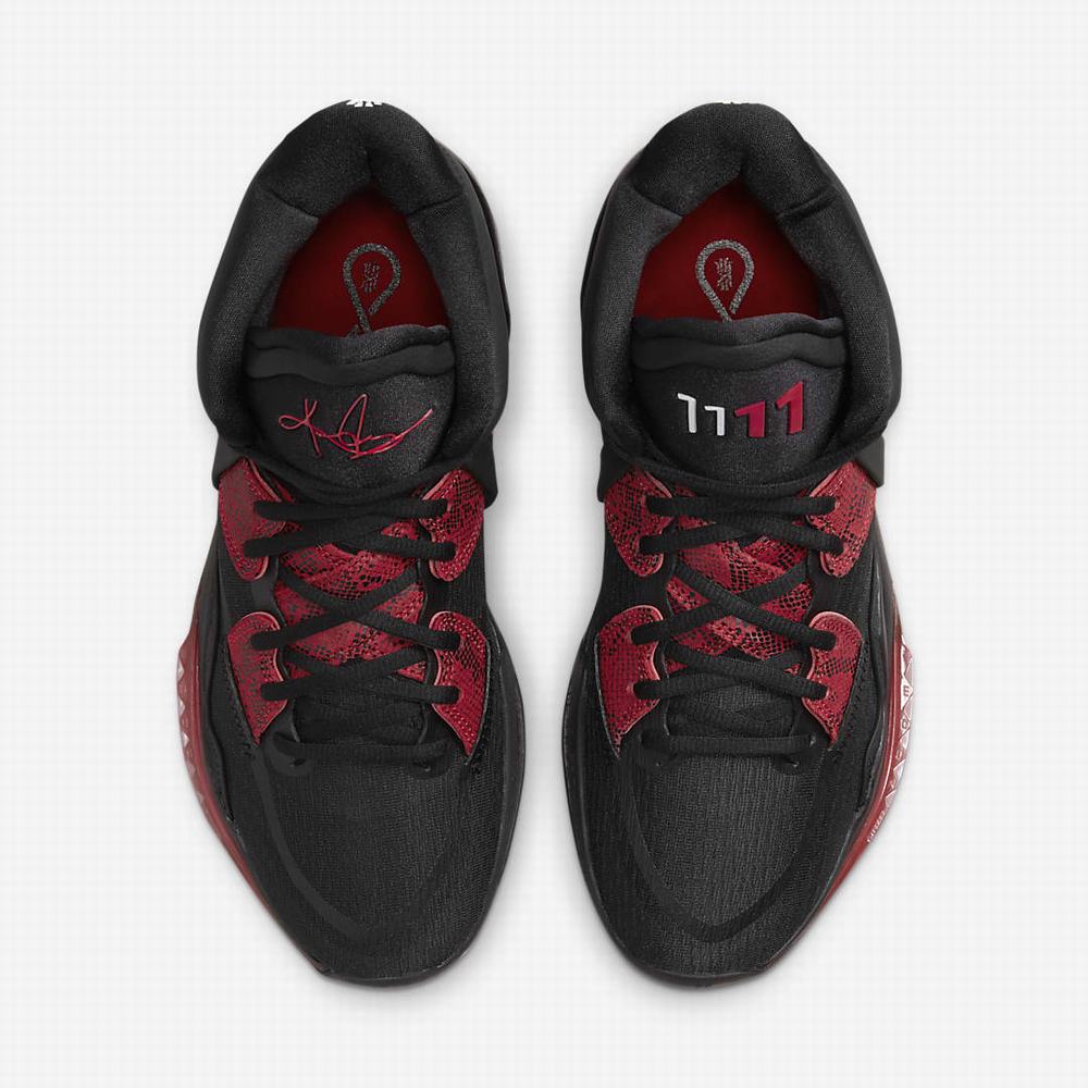 Nike Kyrie Infinity Férfi Kosárlabda Cipő Fekete Piros Sötétszürke Fekete | NI4273-S80