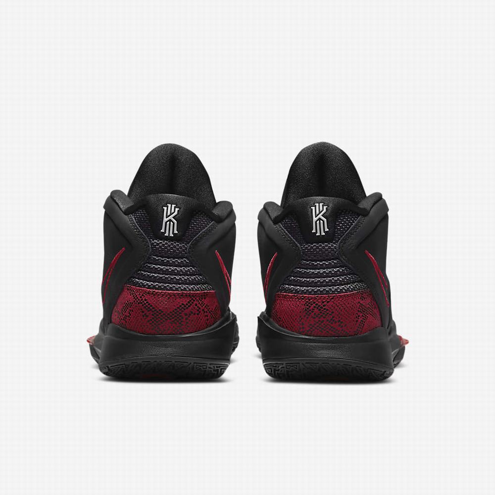 Nike Kyrie Infinity Férfi Kosárlabda Cipő Fekete Piros Sötétszürke Fekete | NI4273-S80