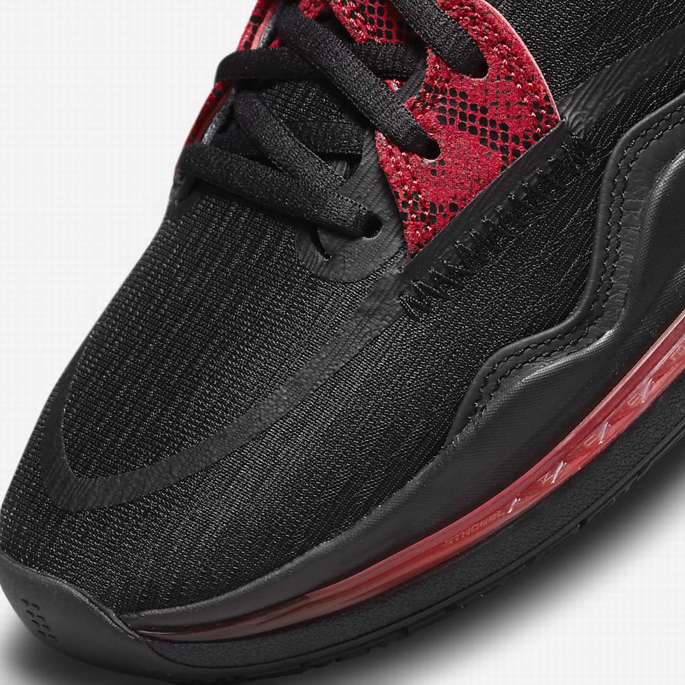 Nike Kyrie Infinity Férfi Kosárlabda Cipő Fekete Piros Sötétszürke Fekete | NI4273-S80