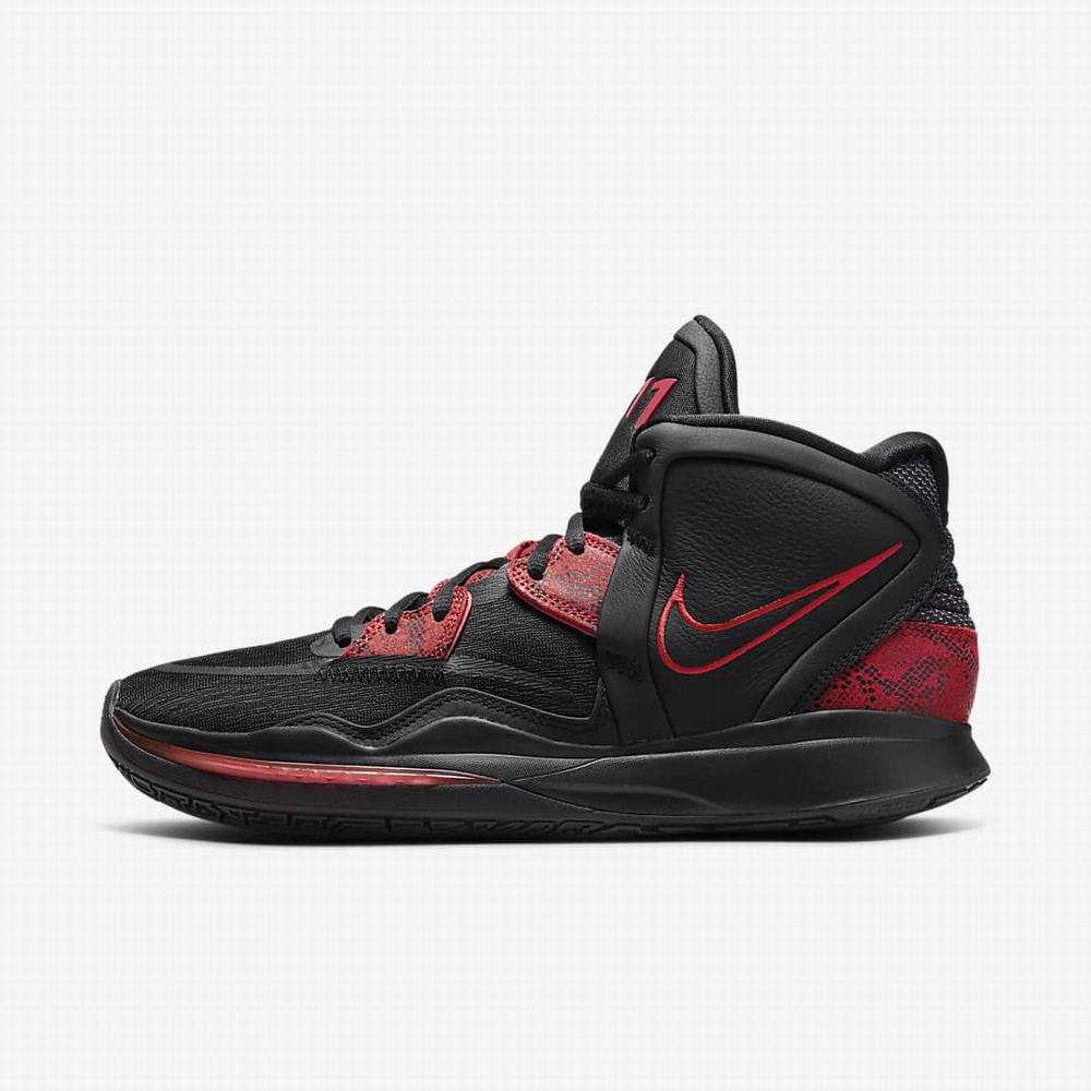 Nike Kyrie Infinity Férfi Kosárlabda Cipő Fekete Piros Sötétszürke Fekete | NI4273-S80