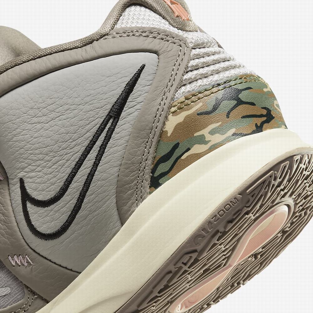 Nike Kyrie Infinity Férfi Kosárlabda Cipő Világos Szürke Khaki Fekete | NI8501-P49