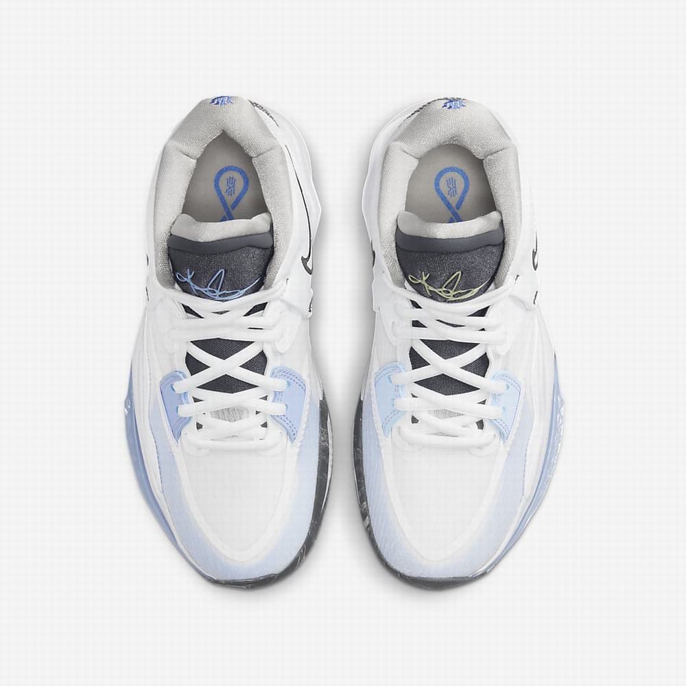Nike Kyrie Infinity Gyerek Kosárlabda Cipő Fehér Kék Szürke | NI0253-W62