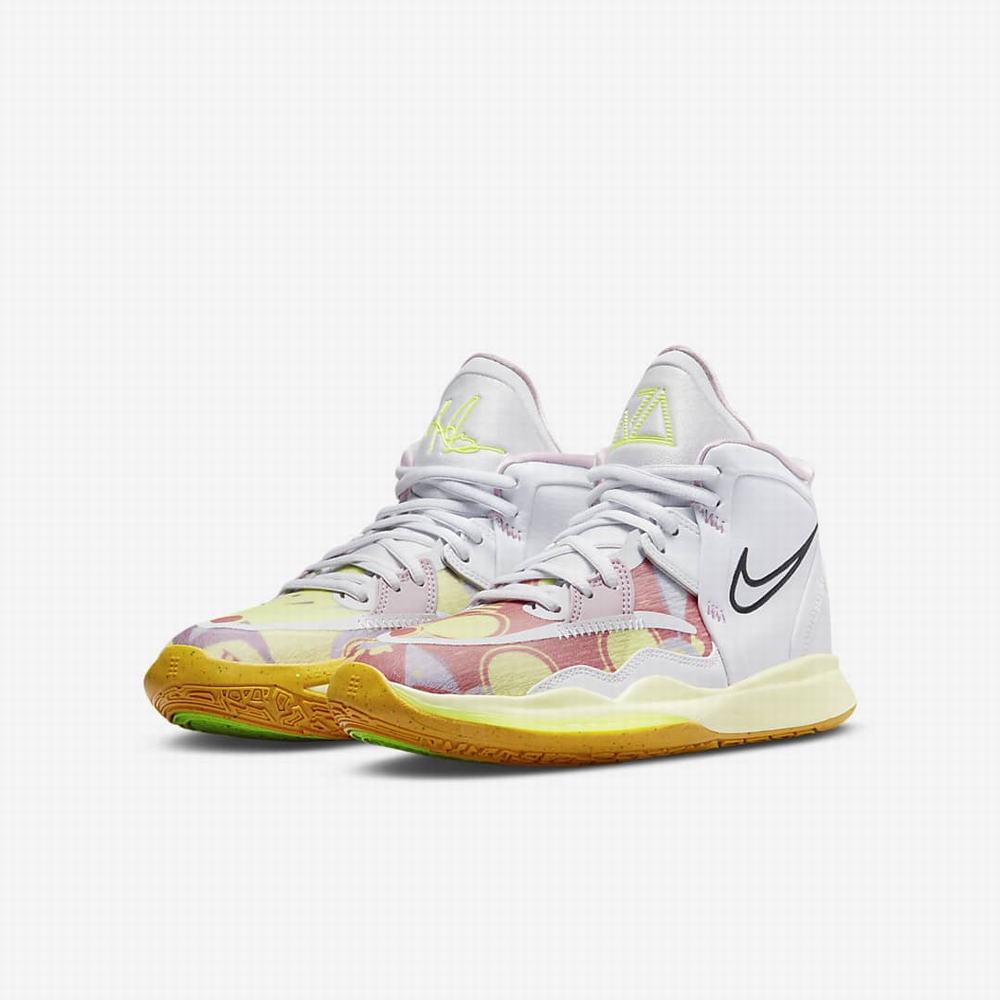 Nike Kyrie Infinity Gyerek Kosárlabda Cipő Szürke Sárga Arany | NI3910-Q23