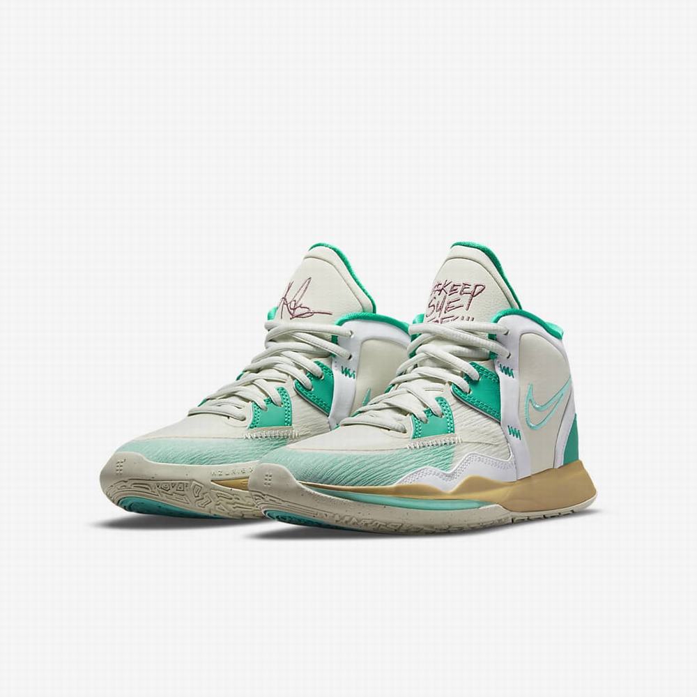 Nike Kyrie Infinity Gyerek Kosárlabda Cipő Metal Arany Türkiz | NI5419-T27