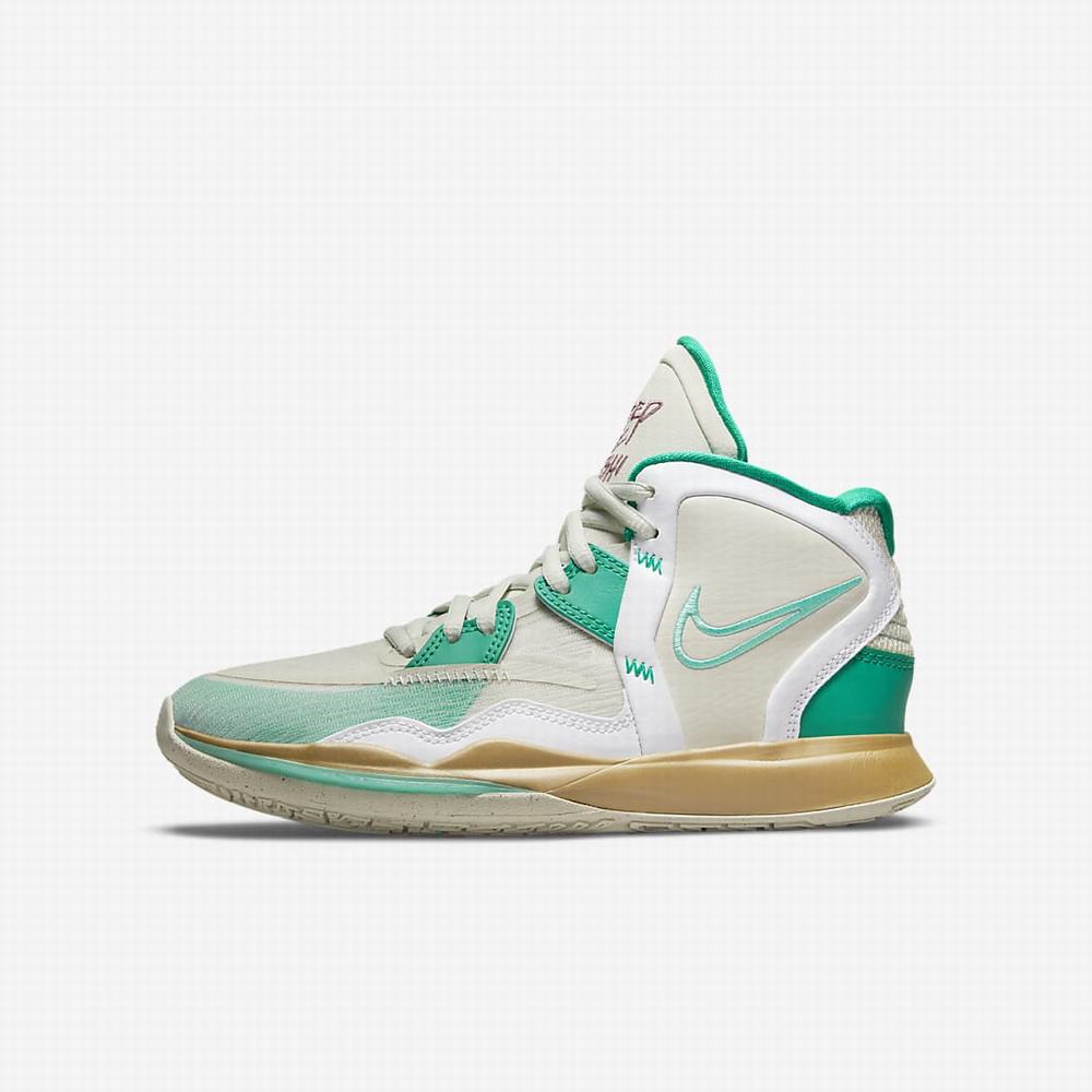 Nike Kyrie Infinity Gyerek Kosárlabda Cipő Metal Arany Türkiz | NI5419-T27