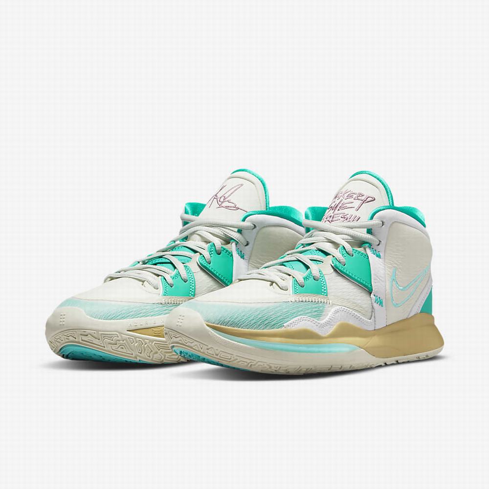 Nike Kyrie Infinity Női Kosárlabda Cipő Metal Arany Türkiz | NI3952-X50