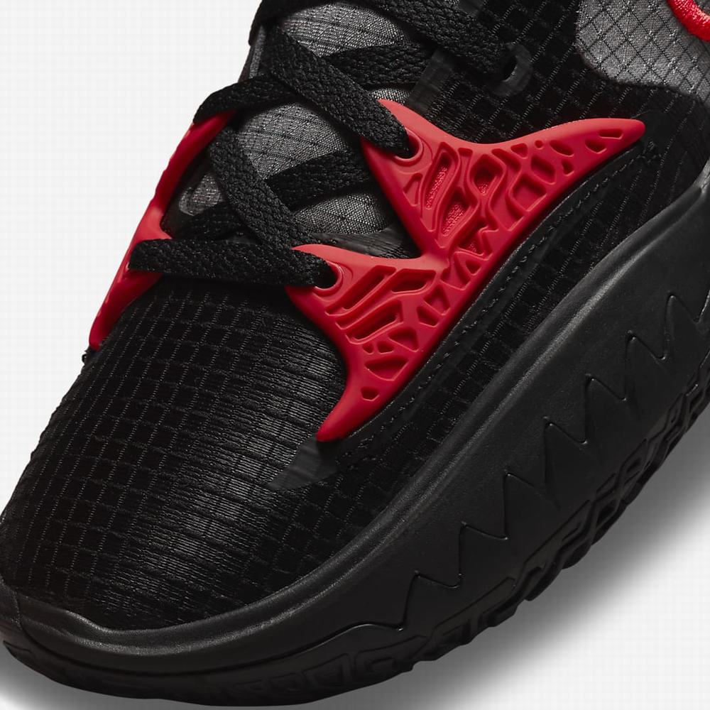 Nike Kyrie Low 4 Férfi Kosárlabda Cipő Fekete Fehér Piros | NI1893-C80