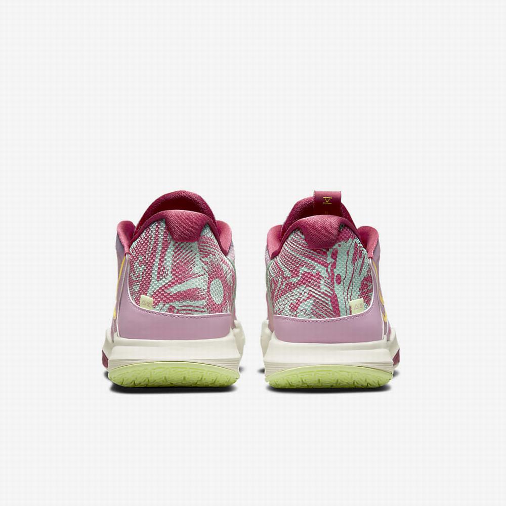 Nike Kyrie Low 5 Férfi Kosárlabda Cipő Lila Zöld Sárga | NI8632-Q23