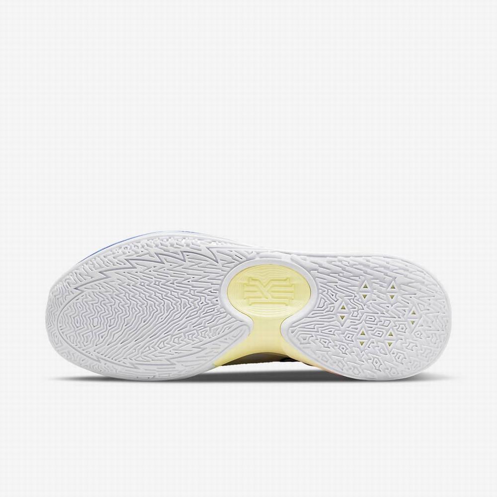 Nike Kyrie Low 5 Női Kosárlabda Cipő Fehér Szürke Királykék | NI6917-Q35