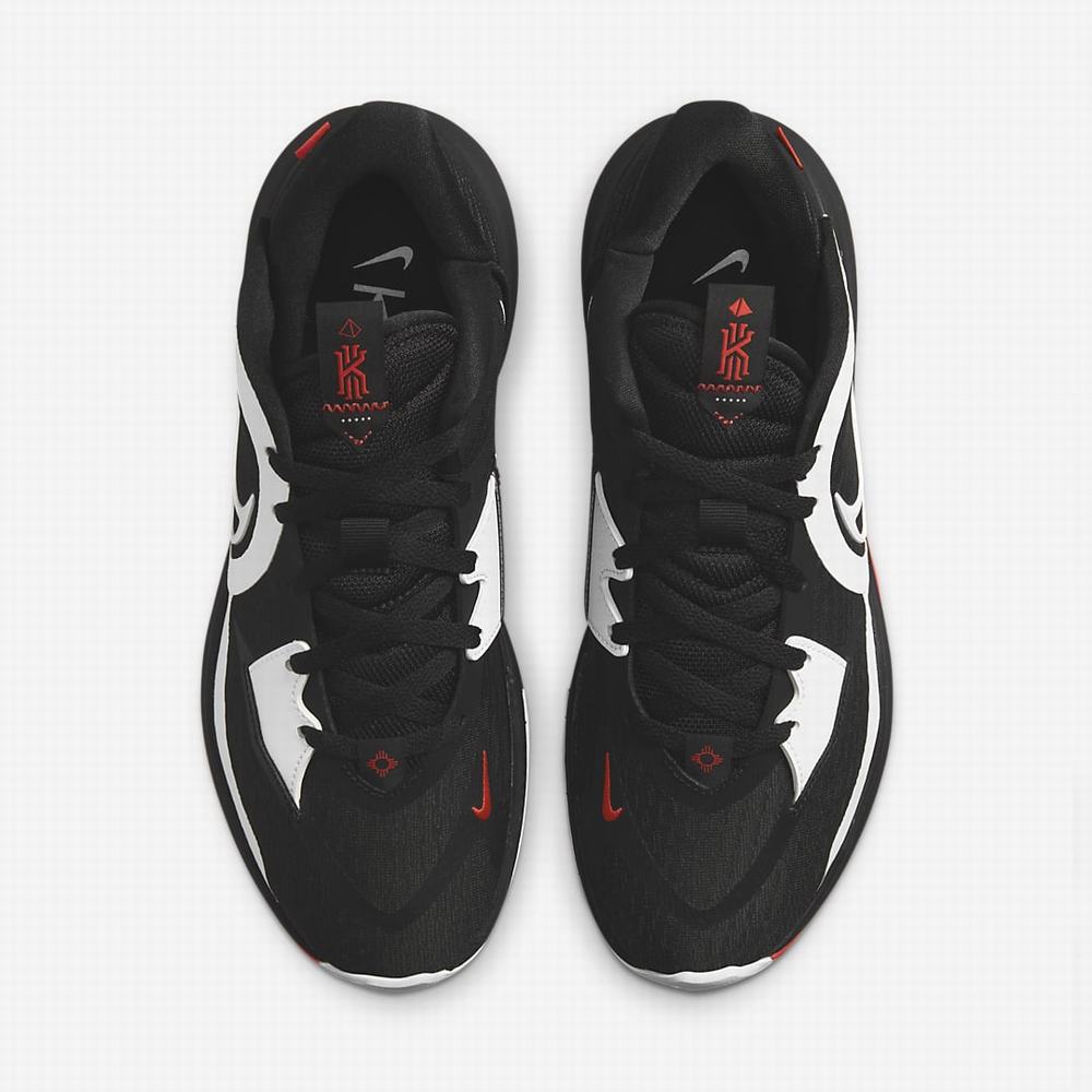 Nike Kyrie Low 5 Női Kosárlabda Cipő Fekete Piros Fehér | NI9253-F24