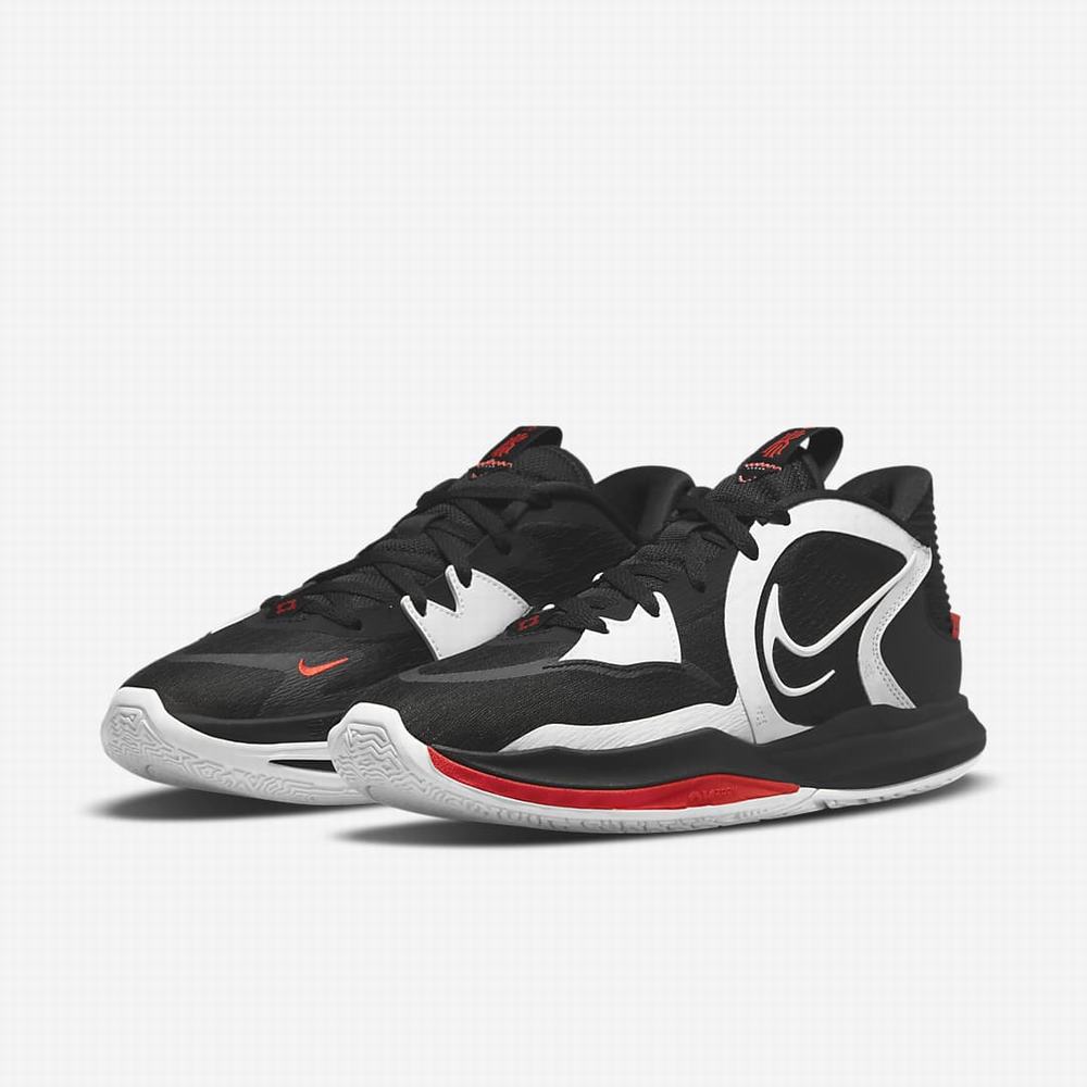 Nike Kyrie Low 5 Női Kosárlabda Cipő Fekete Piros Fehér | NI9253-F24