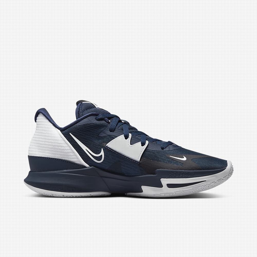 Nike Kyrie Low 5 (Team) Női Kosárlabda Cipő Sötétkék Fehér | NI0652-K37