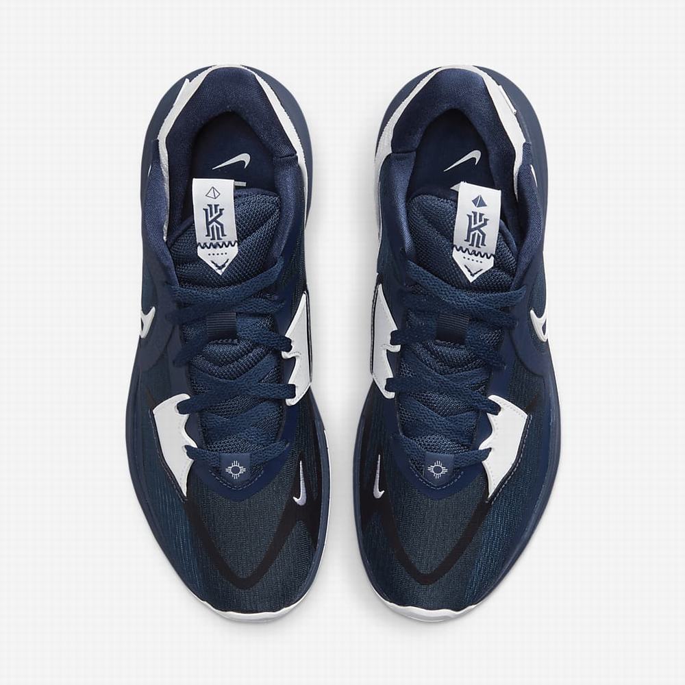 Nike Kyrie Low 5 (Team) Női Kosárlabda Cipő Sötétkék Fehér | NI0652-K37
