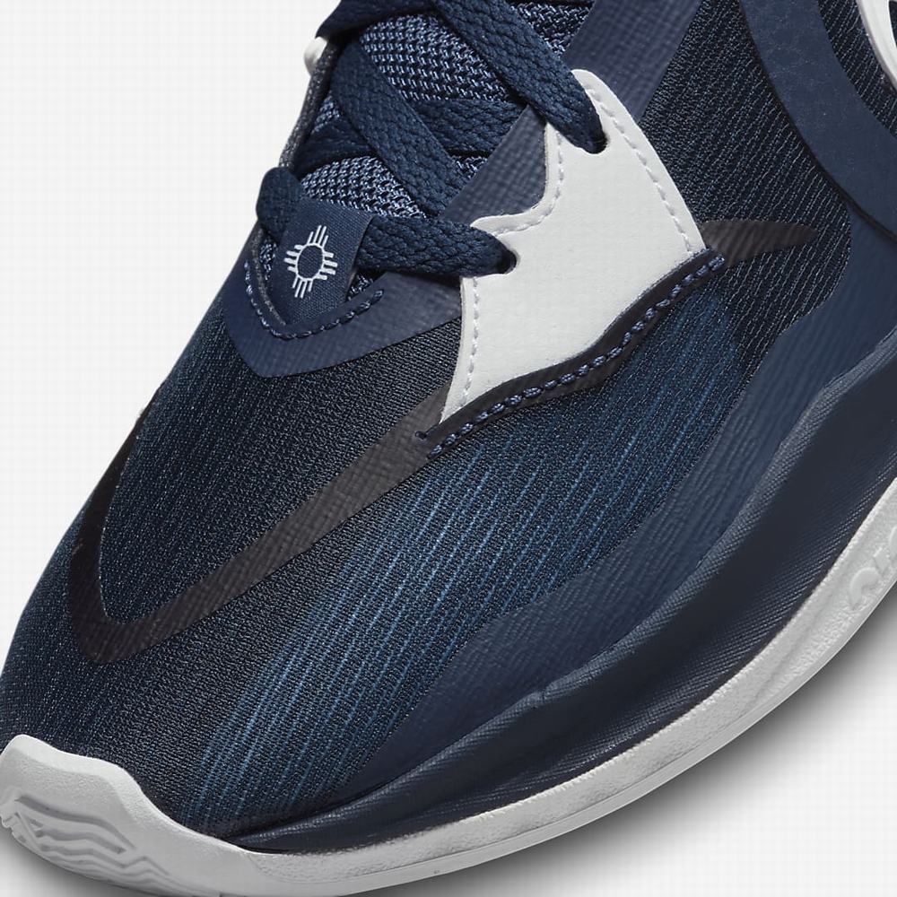Nike Kyrie Low 5 (Team) Női Kosárlabda Cipő Sötétkék Fehér | NI0652-K37
