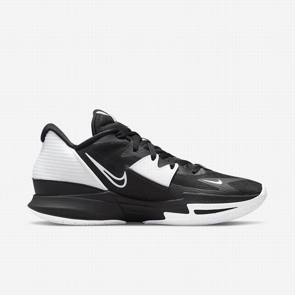 Nike Kyrie Low 5 (Team) Női Kosárlabda Cipő Fekete Fehér | NI1934-Q57