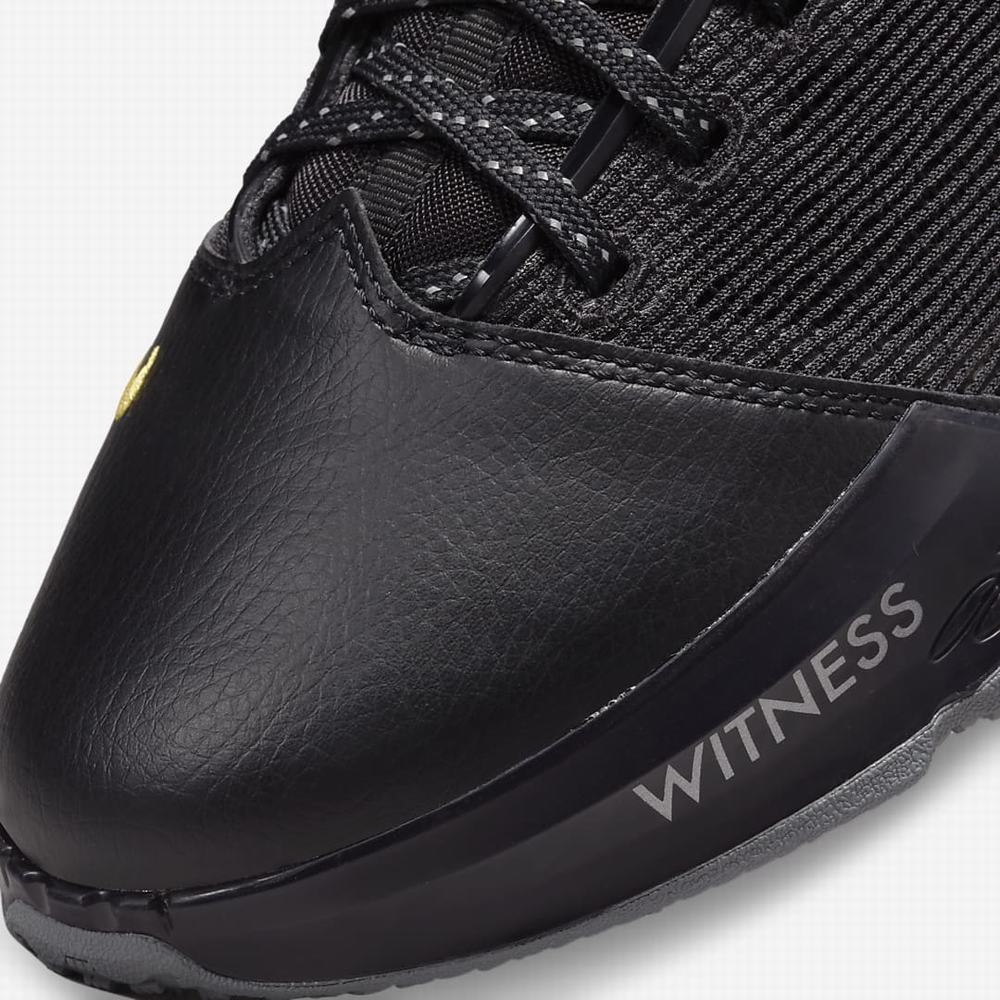 Nike LeBron 19 Low Férfi Kosárlabda Cipő Fekete Szürke Arany | NI6431-H18