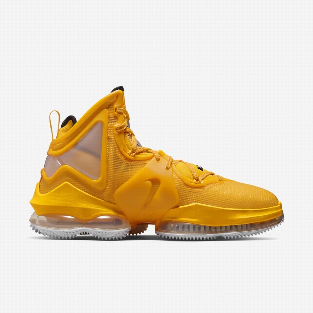 Nike LeBron 19 Női Kosárlabda Cipő Arany Fekete | NI9613-Z03
