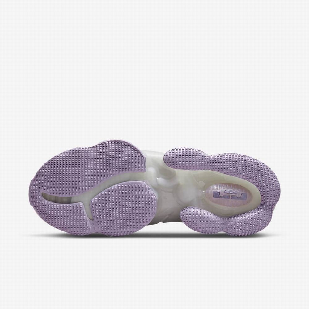 Nike LeBron 19 Női Kosárlabda Cipő Bézs Lila | NI2945-V08