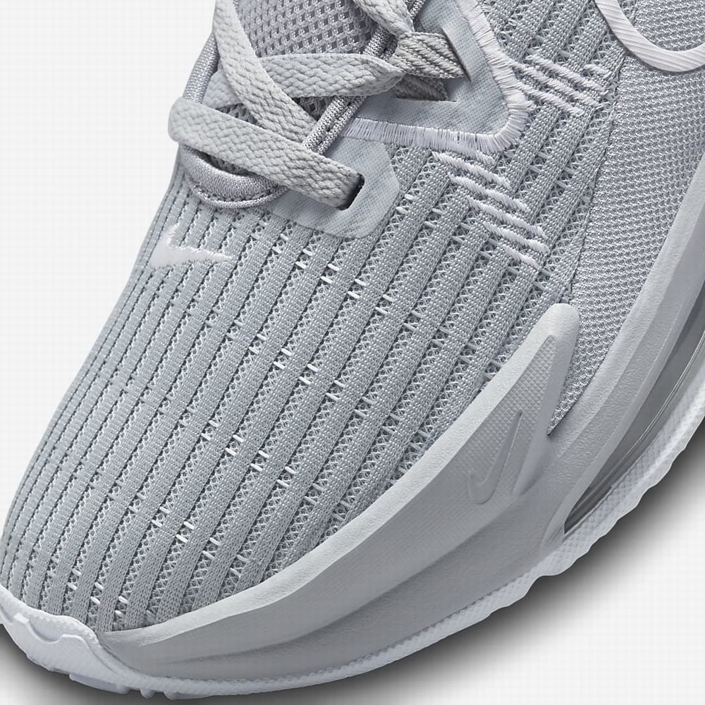 Nike LeBron Witness 6 (Team) Férfi Kosárlabda Cipő Szürke Szürke Fehér | NI3720-P50