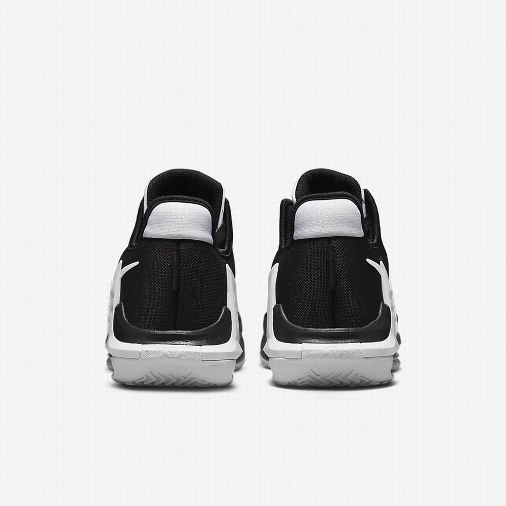 Nike LeBron Witness 6 (Team) Férfi Kosárlabda Cipő Fekete Fehér | NI8957-X82
