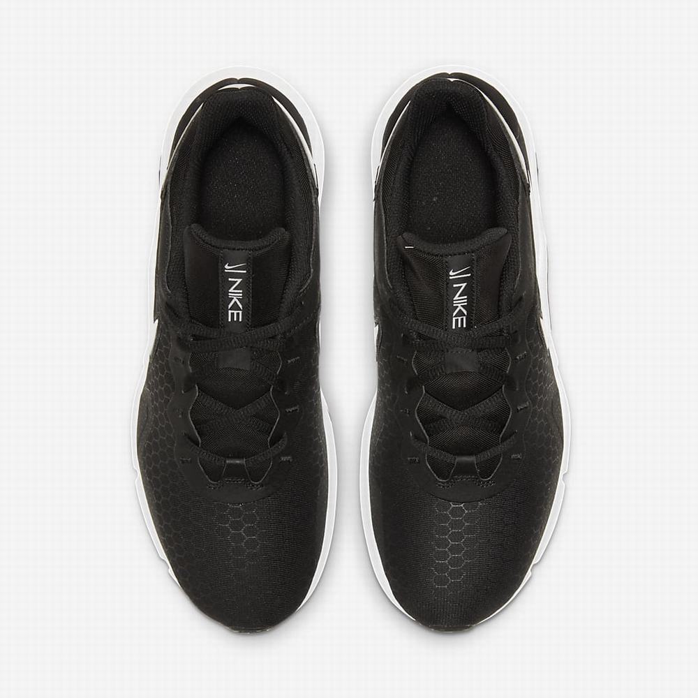 Nike Legend Essential 2 Férfi Edzőcipő Fekete Metal Titán Fehér | NI5762-F57