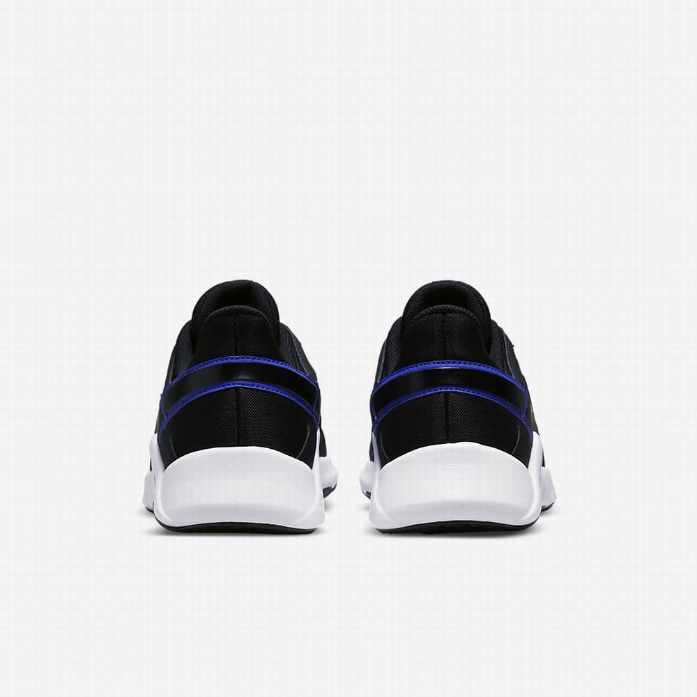 Nike Legend Essential 2 Férfi Edzőcipő Királykék Kék Sötétszürke Fekete | NI1029-N49