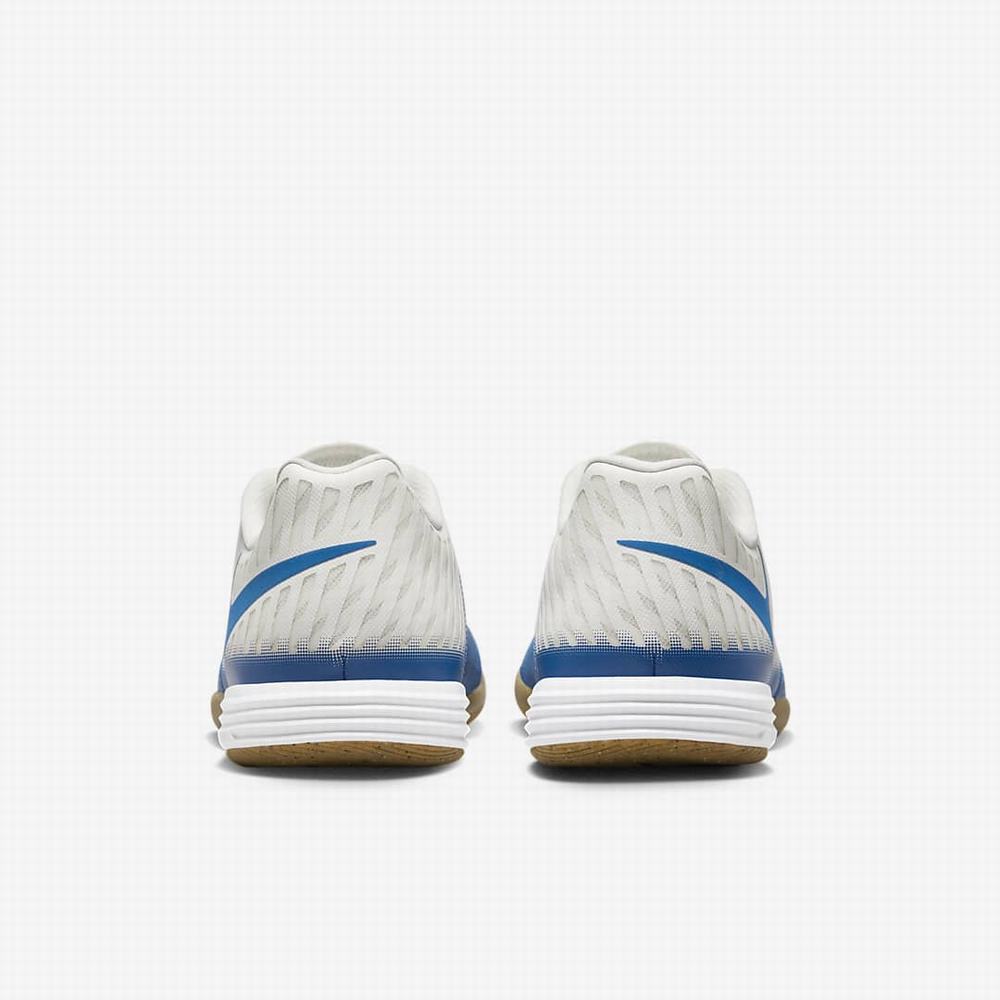 Nike Lunar Gato II IC Női Focicipő Bézs Fehér Világos Barna Kék | NI5628-R46