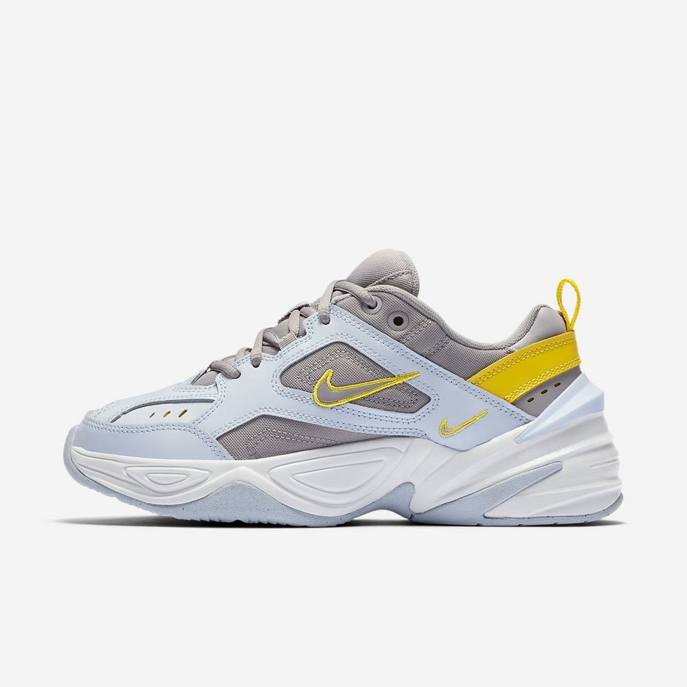 Nike M2K Tekno Női Utcai Cipő Kék Sárga Fehér Szürke | NI8039-K59