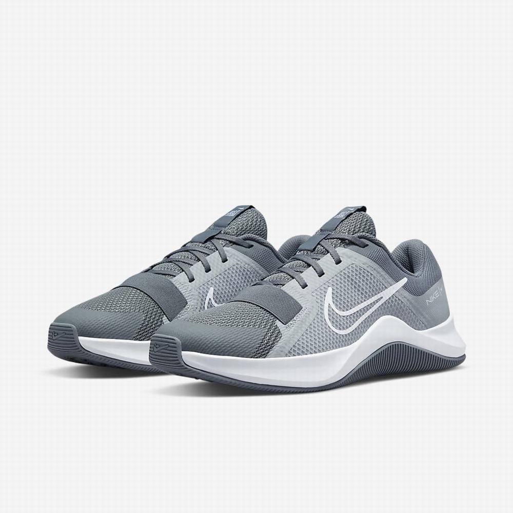 Nike MC Trainer 2 Men’s Férfi Edzőcipő Világos Szürke Szürke Fehér | NI8260-C75