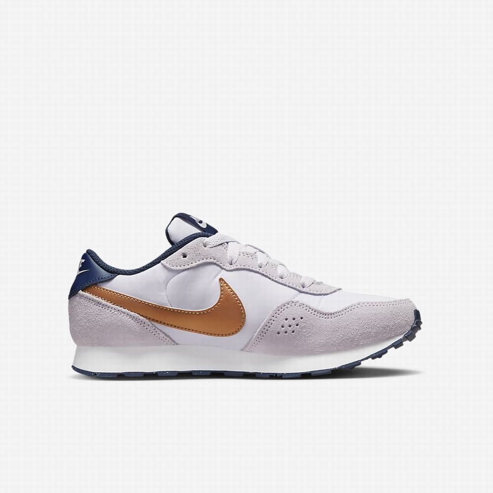Nike MD Valiant Gyerek Utcai Cipő Lila Sötétkék Metal Réz | NI1873-S85